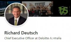 德勤澳洲CEO突然辞职，任职期间内忧外患频生（