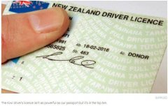 全球驾照排名出炉，新西兰进前十，中国却……