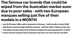 如果你在澳洲买了这几款车，恭喜你，中奖了！