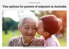 想帮父母更快移民澳洲？ 付费签证了解一下