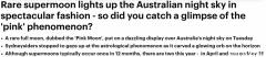 【多图】澳洲昨夜“超级粉月”美得惊人，随手