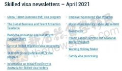 移民局发布最新技术移民newsletter！涉及GTI、189