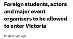 希望！澳洲要恢复留学生返澳试点！几周内出结