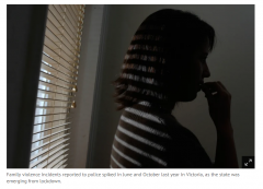 数据显示：维州疫情解封后家庭暴力报告激增