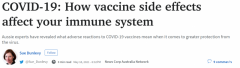 近一半澳人接种疫苗后出现副作用！女性比男性