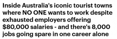 澳洲这个行业年薪8万仍招不到人！一个岗位就有