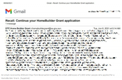 南澳政府工作失误！数千人邮件地址被泄露！财