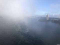 【视频】今天早晨，悉尼海港大桥被浓雾吞没