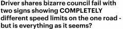 奇怪！新州限速标志引困惑，同一地点限速竟完