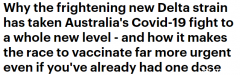 悉尼墨尔本相继出现印度变异病毒株感染者，专