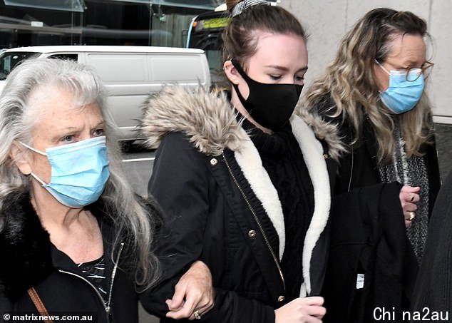 Monica Elizabeth Young, 24, appeared in Downing Centre District Court on Thursday supported by her 'dedicated family' after pleading guilty to three counts of aggravated sexual assault of a child