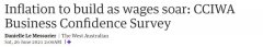 西澳“用人荒”，专家：工资上涨或导致通货膨