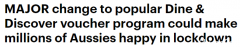 新州代金券计划或延长1个月，民众有望用券点外