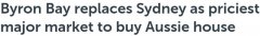澳洲“最贵房市”中位价飙至$270万！不是悉尼，