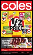 Coles 6月30日-7月6日折扣，饺子、披萨、油半价