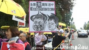 Hongkong Proteste gegen Auslieferungsgesetz