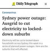 注意了！悉尼43地将断电4至27小时！这些地方的华