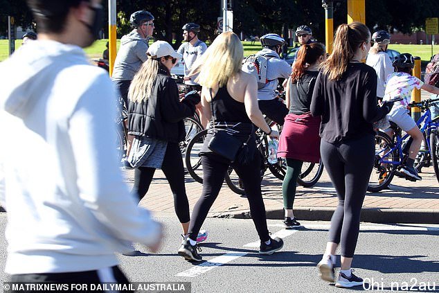 The NSW Premier begged locals not to let their guard down and suddenly let the virus spread today and tomorrow because of good weather