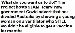 澳洲政府“恐怖”新冠疫苗广告惨遭吐槽：“看