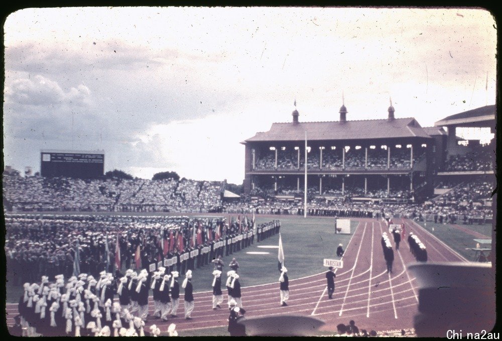 Melbourne Olympic games Opening Ceremony, November 1956