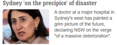 悉尼呼吸科医生感叹：新州已处在大规模恶化边