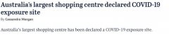 去过自查！全澳最大商场被列入疫情场所（图）
