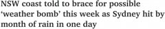 悉尼一天下了一个月的雨！气象局紧急预警：当