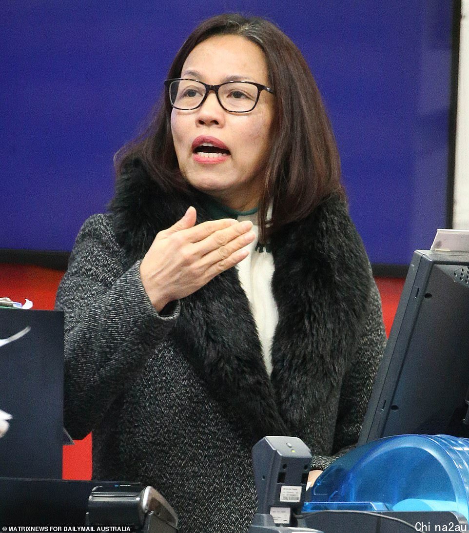 Bankstown newsagent Vivienne Vo is one of many business owners struggling in Sydney's as the lockdown and a constant police presence continues to take its toll