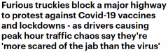 澳洲爆发卡车司机抗议！M1高速被封堵，惹网友不