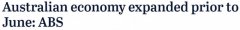澳6月当季经济增长好于预期，涨幅达0.7%！两年内