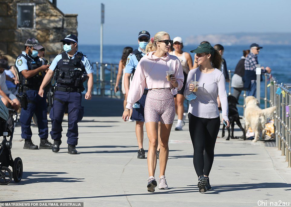 For many the warm weather was the perfect reason to get out the house as Sydney suffers 11 weeks in lockdown