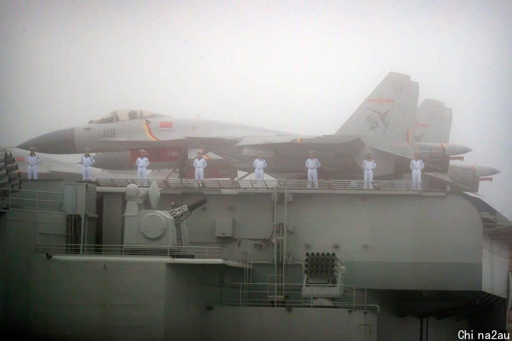 美国国防部说，中国目前拥有世界上最大的海军舰队。