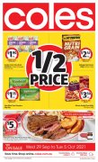 Coles 9月29日-9月5日折扣，脆鱿鱼、速食饭半价