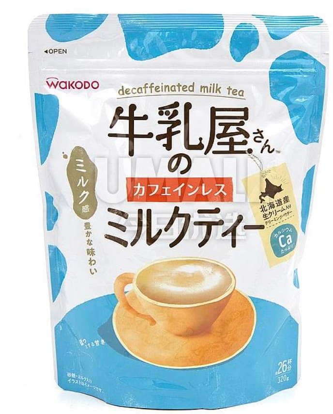 Wakodo 牛乳屋 无咖啡因奶茶粉 240g.jpg,0
