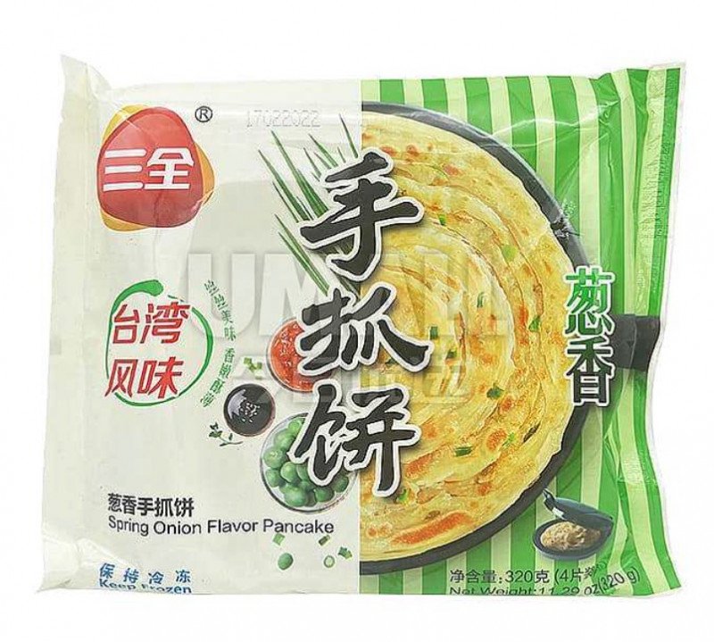 【冻】三全 手抓饼 葱香味 320g .jpg,0