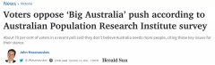 70%澳洲人不欢迎更多移民