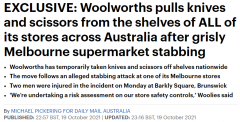 注意！Woolworths全澳下架这类日用商品，已有门店