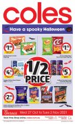 Coles 10月27日-11月2日折扣，肉卷、脆鱼柳、电影卡