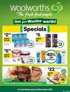 Woolworths 11月3日-11月9日折扣，巧克力、维生素半