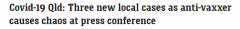 昆州新增3例社传，反疫苗者打断疫情发布会（组