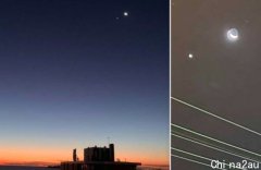 昨晚澳洲天空出现的“金星合月”，你看到了吗