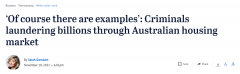 澳洲成中国犯罪分子洗钱天堂！利用房地产行业