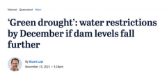 昆州水坝降至超低水位，12月恐限水！