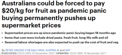 涨涨涨！澳洲多种必需品价格大幅上涨，樱桃价