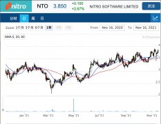 软件公司Nitro Software向零售股东增发 股价逆市上