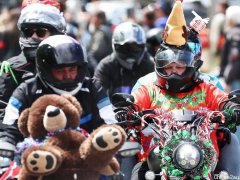 风靡霍巴特街头的圣诞摩托车手都是何方神圣？