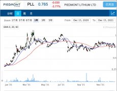 锂矿商Piedmont公布Carolina锂项目BFS结果 股价下滑近