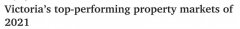 墨尔本各区房市表现排行出炉！购房者一年砸数