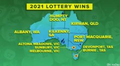 2021全澳最幸运城区揭晓！一年131人中彩票！悉尼