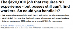 澳洲这类岗位年薪十几万，无需经验技术！但“